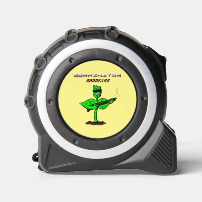 Germinator cyborg plant funny cartoon 1 (Front)