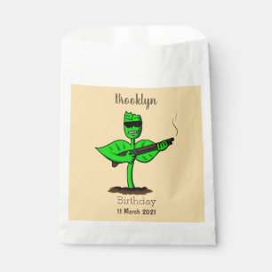 Germinator cyborg plant funny cartoon favour bag