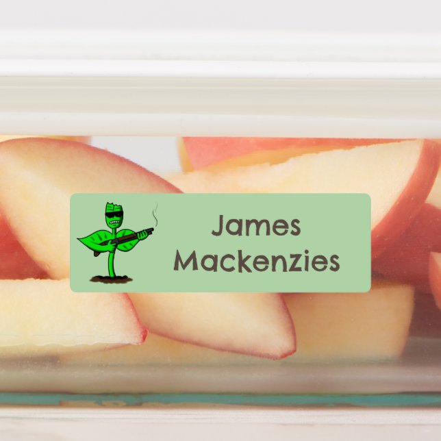 Germinator cyborg plant funny cartoon personalised (Affixed)