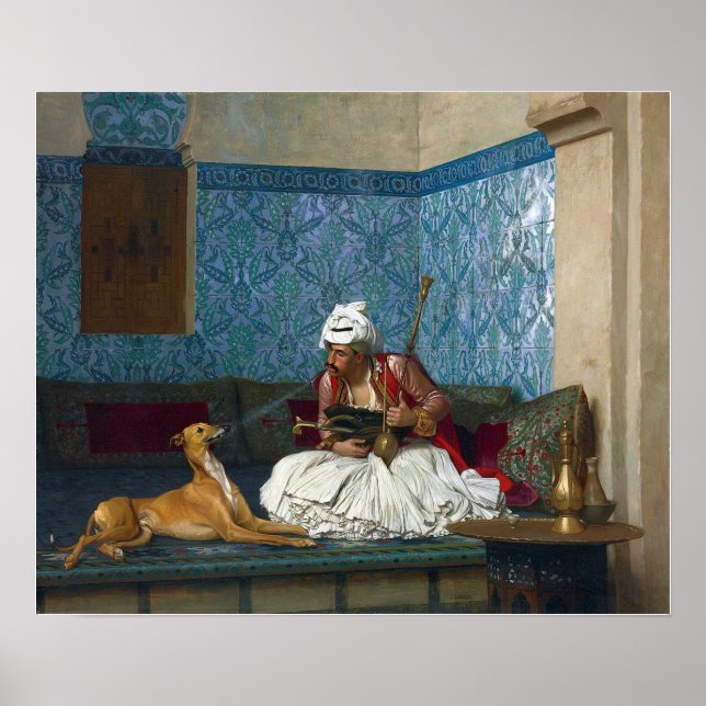 Gérôme - A Joke 1882 Poster (Front)