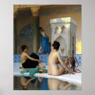Gérôme - After The Bath Poster
