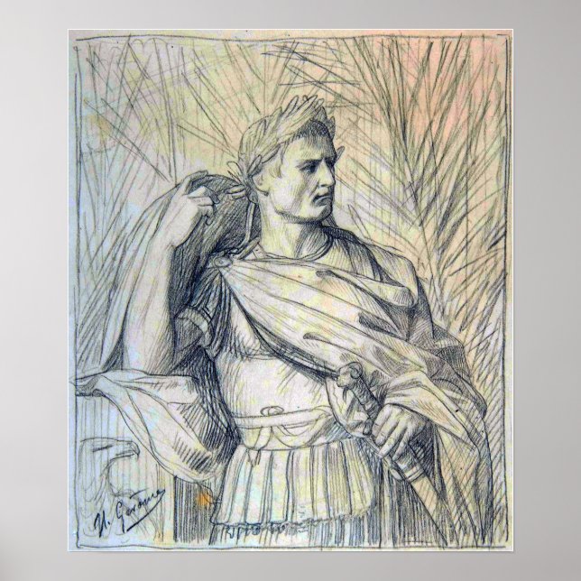 Gérôme - Julius Caesar Poster (Front)