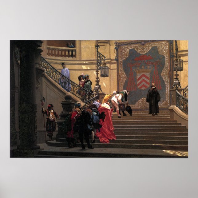 Gérôme - Power Behind The Throne 1873 Poster (Front)