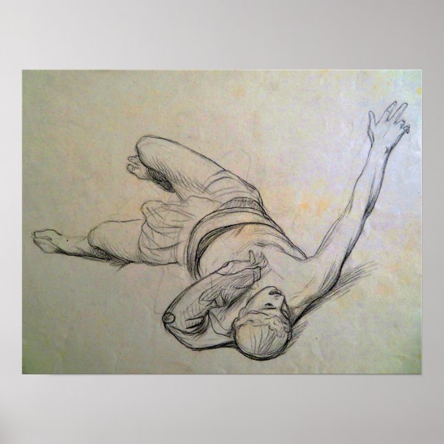 Gérôme - Study For The Vanquished In The Table 18… Poster (Front)