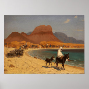 Gérôme - The Gulf Of Aqaba 1897 Poster