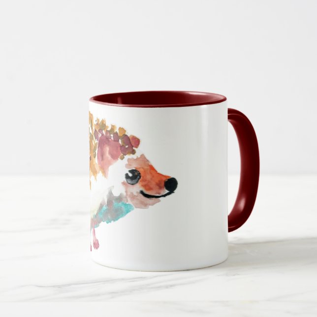 Gerome the Hedgehog Mug (Front Right)