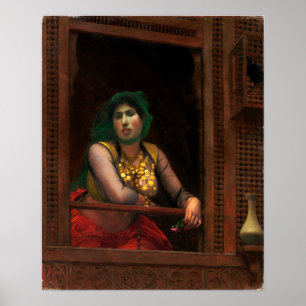 Gérôme - Woman At A Balcony Poster