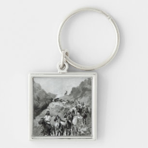 Geronimo and his Band Key Ring