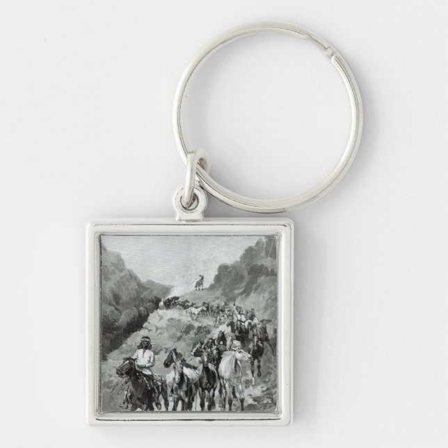 Geronimo and his Band Key Ring (Front)