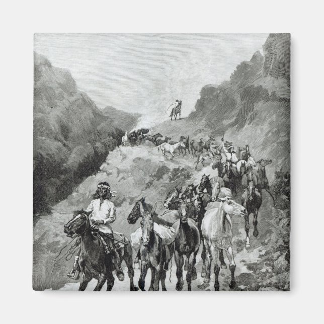 Geronimo and his Band Magnet (Front)