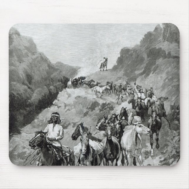 Geronimo and his Band Mouse Pad (Front)