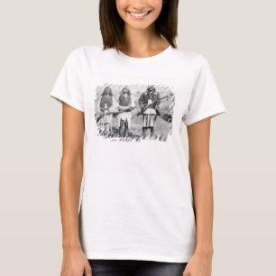 Geronimo and three of his Apache warriors, 1886 (b T-Shirt