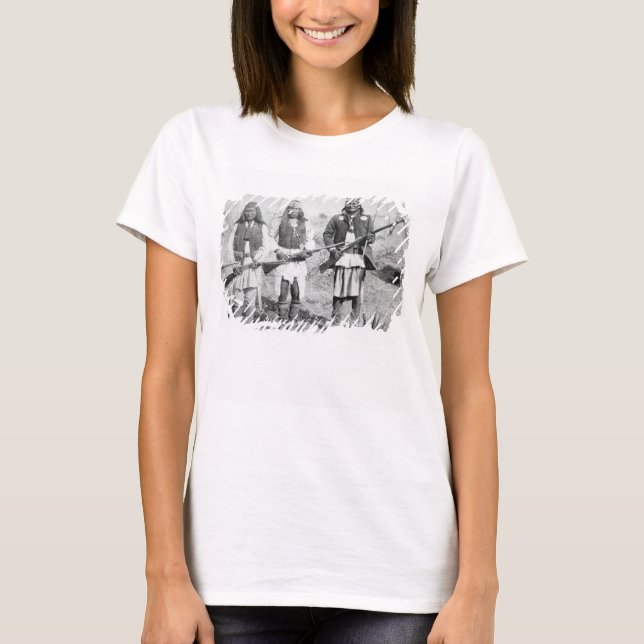 Geronimo and three of his Apache warriors, 1886 (b T-Shirt (Front)