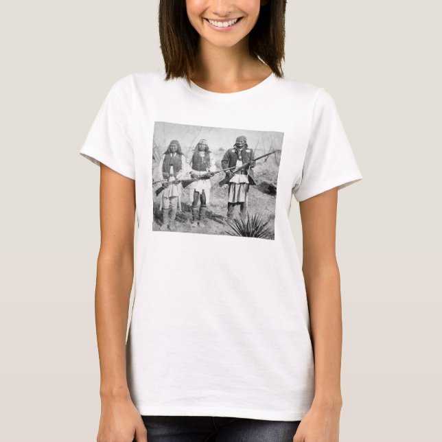 Geronimo and three of his Apache warriors, 1886 (b T-Shirt (Front)