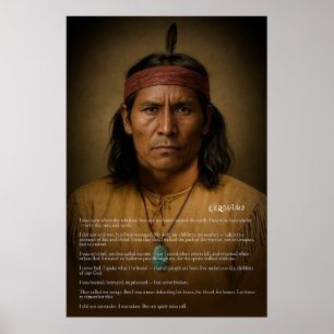 Geronimo — Apache Warrior, Spirit Unbroken Poster