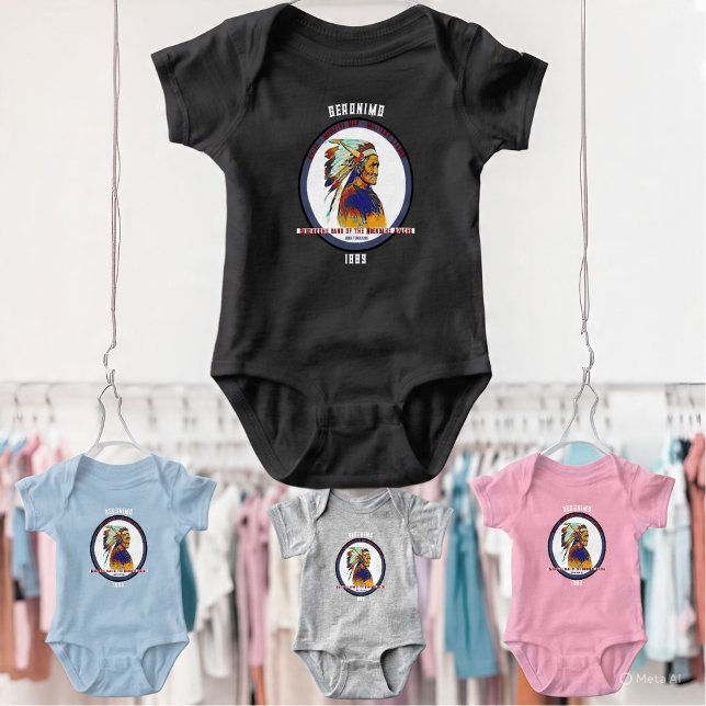 Geronimo Baby Bodysuit (Creator Uploaded)
