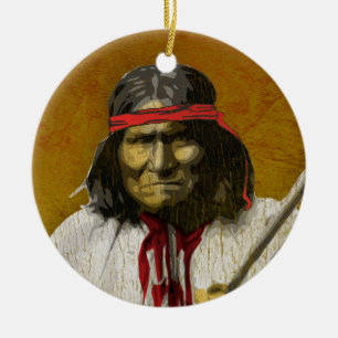 Geronimo Ceramic Tree Decoration