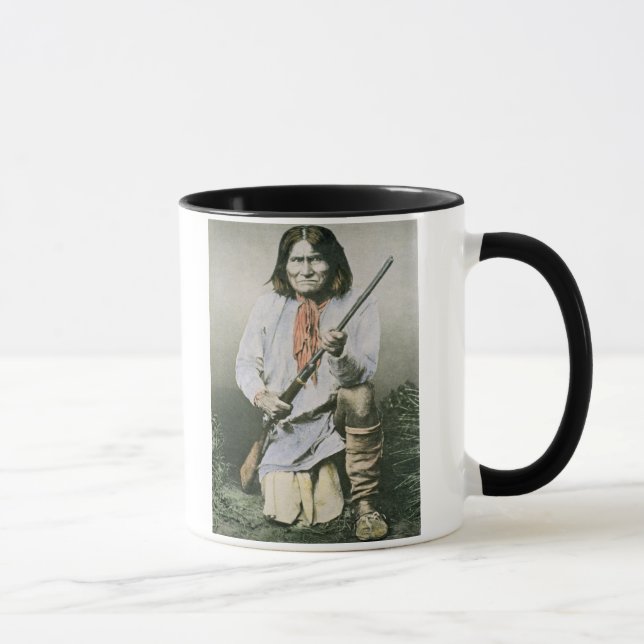 Geronimo (coloured photo) mug (Right)