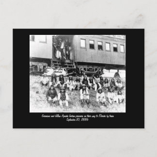 geronimo, Geronimo and fellow Apache Indian pri... Postcard