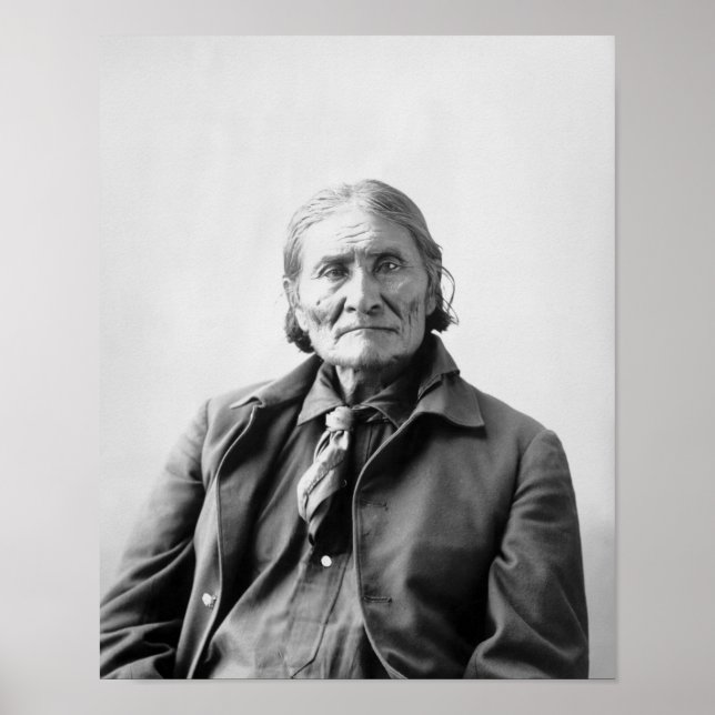 Geronimo Portrait - 1898 Poster (Front)