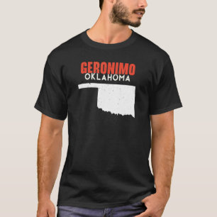 Geronimo USA State America Travel Oklahoman T-Shirt