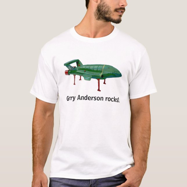 Gerry Anderson rocks! T-Shirt (Front)