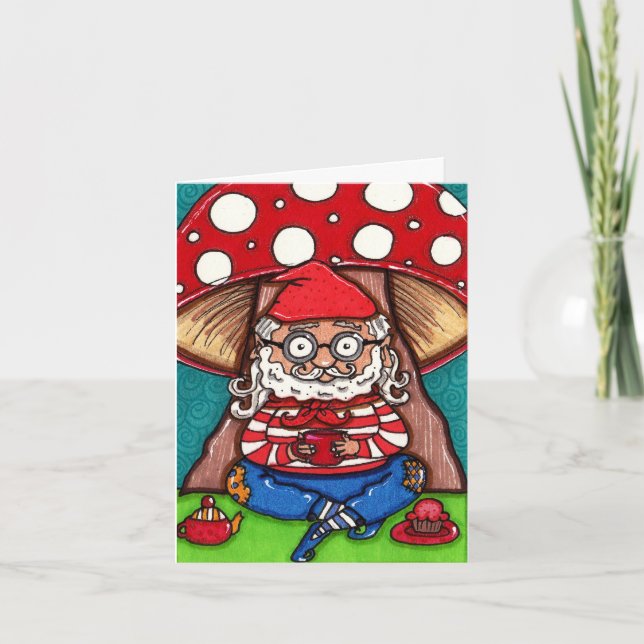 Gerry Gnome Note Card (Front)