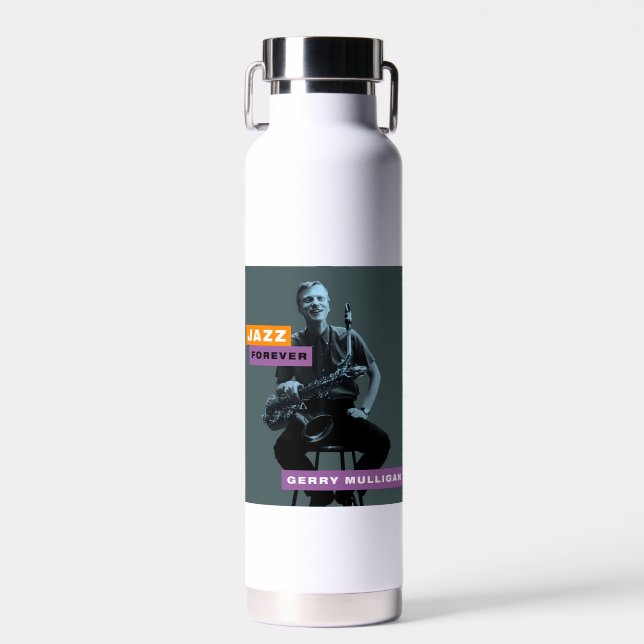 Gerry Mulligan Water Bottle (Front)