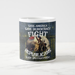 GERRYMANDERING COST PRICE FOREVER ENDLESS WAR 2026 LARGE COFFEE MUG
