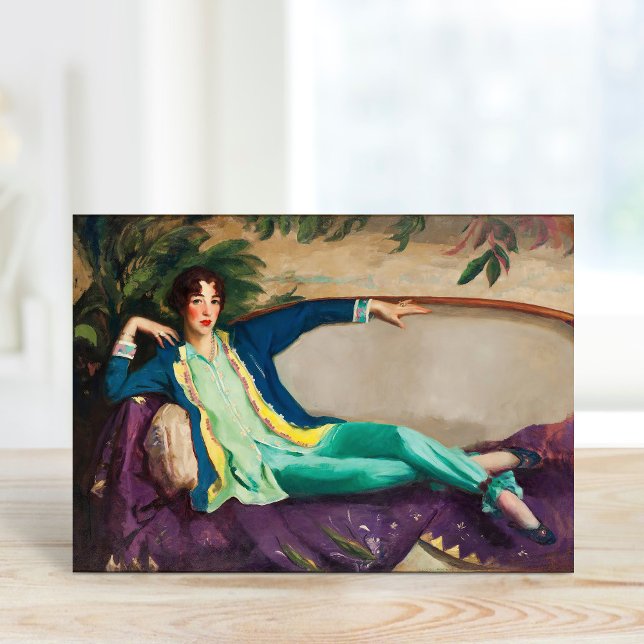 Gertrude Vanderbilt Whitney | Robert Henri Card (Creator Uploaded)