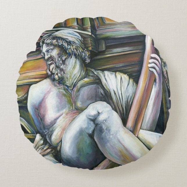 Gesamtkunstwerk Round Cushion (Front)