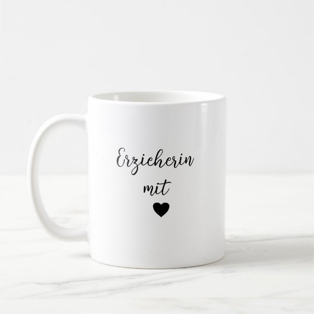 Geschenk Lehrerin | Abschiedsgeschenk | Dankeschön Coffee Mug (Left)