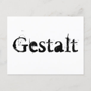 Gestalt Postcard