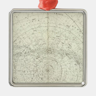 Gestirnte Himmel Nord Metal Tree Decoration