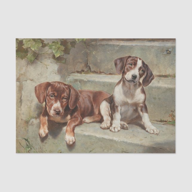 Gestorte Siesta by Carl Reichert Tissue Paper (Front)