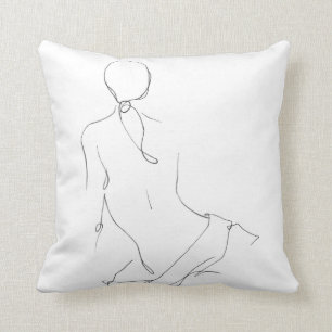 Gestural Contour Cushion