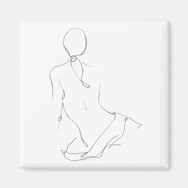 Gestural Contour Magnet (Front)