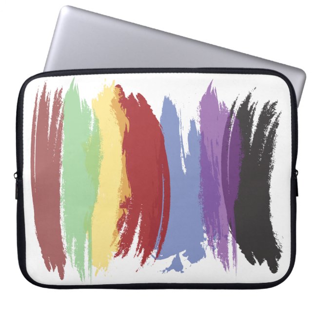 Gestures #4 laptop sleeve (Front)