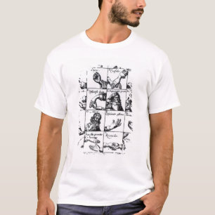 Gestures for miming  John Bulwer's 'Chrilogia T-Shirt