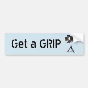 Get a Grip Bumper Sticker