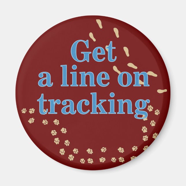 Get a Line on Tracking v3 Magnet (Front)