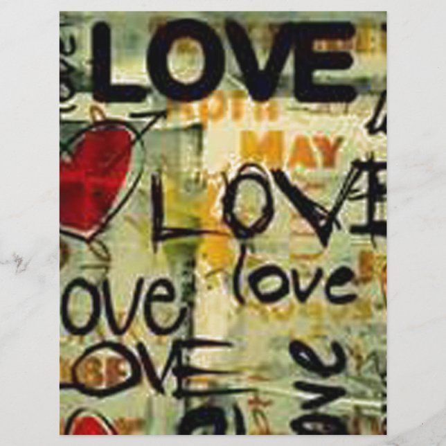 Get A Little Love Graffiti (Front)