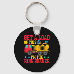 Get A Load Of This Im The Ring Bearer Key Ring