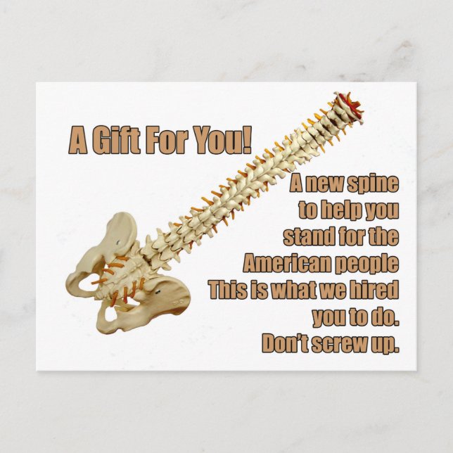Get a Spine Postcards (Front)