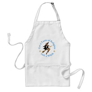Get a Taste of Religion - Lick a Witch Standard Apron