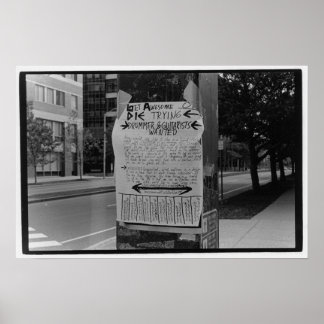 Get Awesome, Die Trying Poster