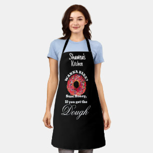 Get Baking in Style with Our Pink Doughnut Baker Apron