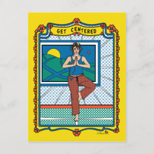Get Centered_B_ Postcard