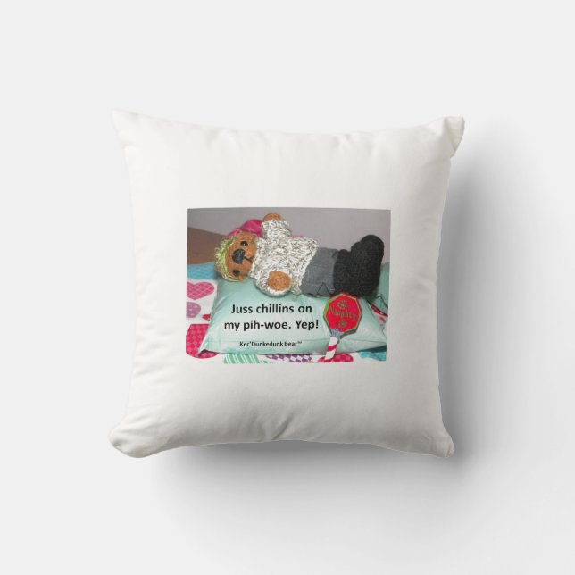 Get comfy with Ker'D! Cushion (Front)