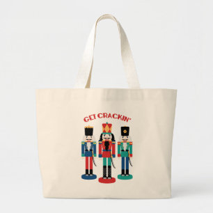 Get Crackin' Large Tote Bag